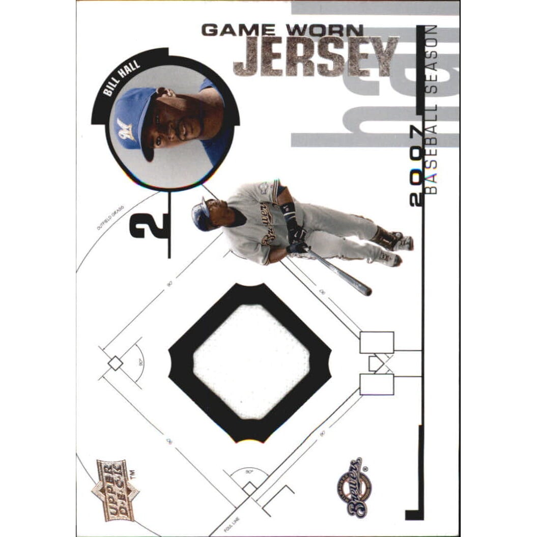 2008 Upper Deck UD Game Materials '98 #BH Bill Hall