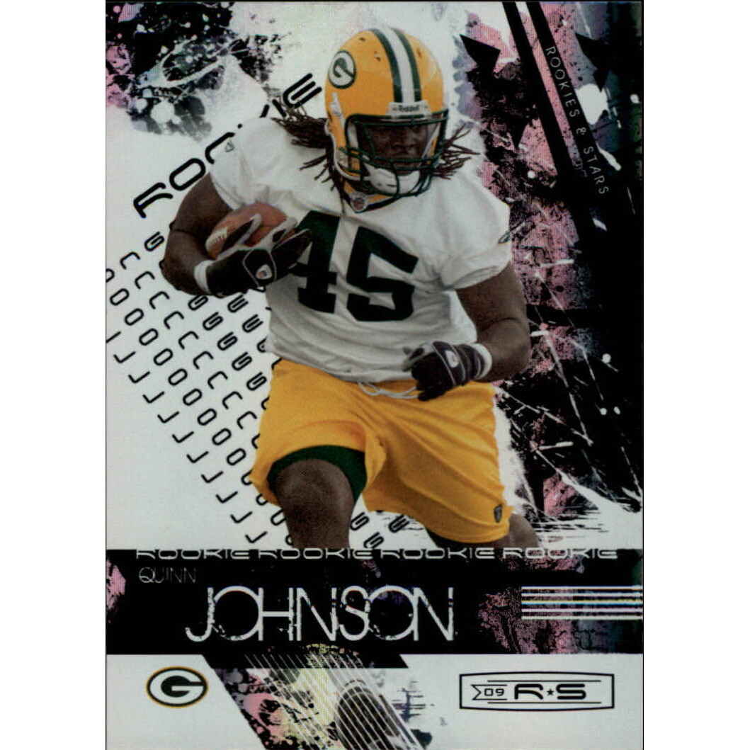 2009 Donruss Rookies and Stars Longevity Parallel Silver Holofoil #183 Quinn Johnson