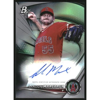 2022 Bowman Platinum Top Prospects Autographs #TOP26 Landon Marceaux