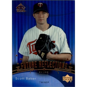 2005 Reflections Blue #272 Scott Baker FR