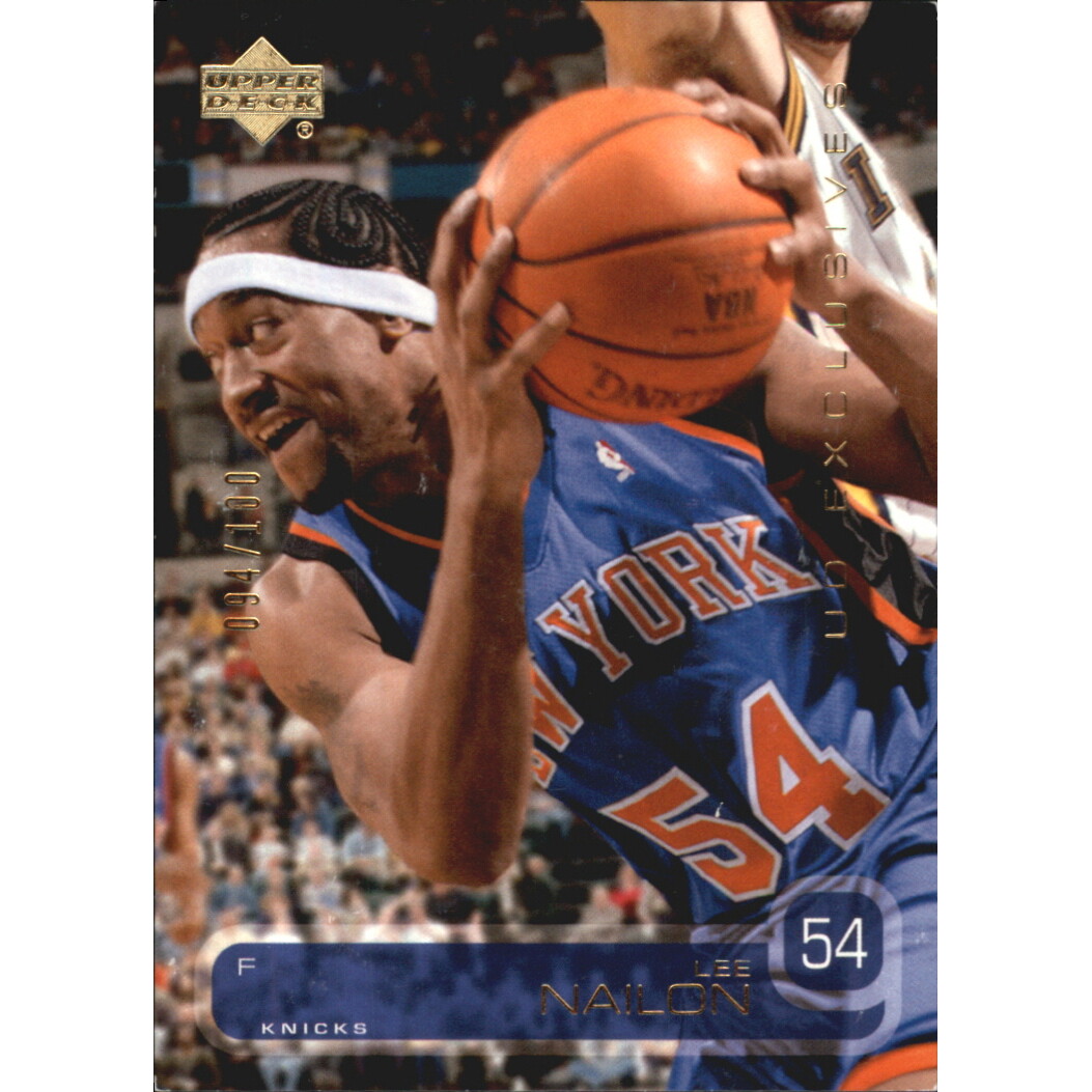 2002-03 Upper Deck Exclusives #320 Lee Nailon 2002-03 Upper Deck Exclusives #320 Lee Nailon