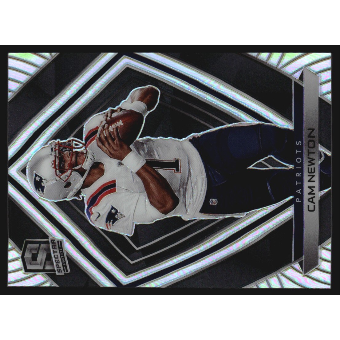 2020 Panini Spectra #127 Cam Newton. rookie card picture