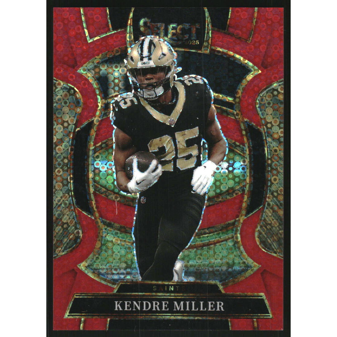 2025 Select Prizm Red Disco #40 Kendre Miller