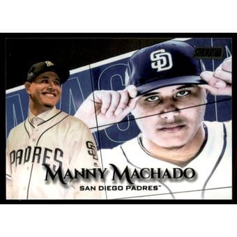 2019 Stadium Club Black Foil #226 Manny Machado