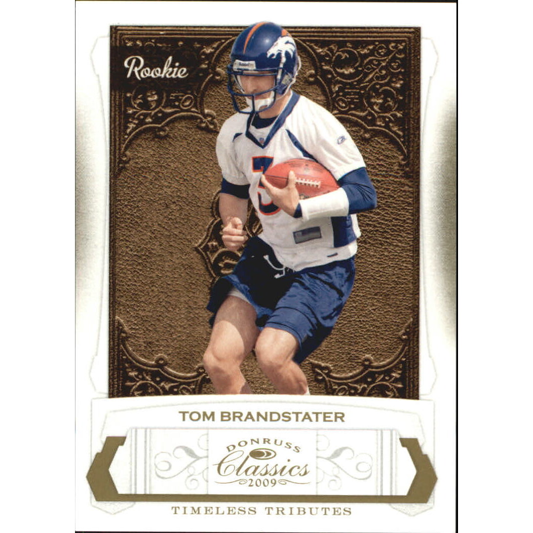 2009 Donruss Classics Timeless Tributes Gold #245 Tom Brandstater 2009 Donruss Classics Timeless Tributes Gold #245 Tom Brandstater