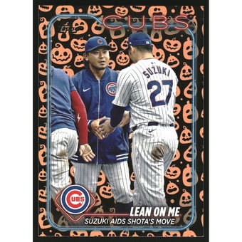 2024 Topps Update Halloween Jack O'Lantern #US205 Seiya Suzuki/Shota Imanaga