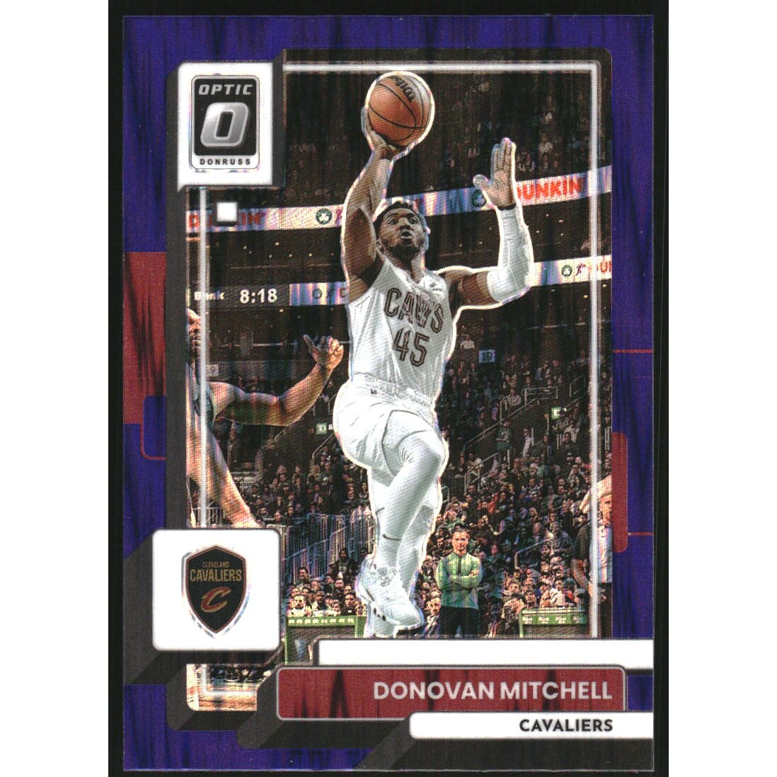 2022-23 Donruss Optic Purple Shock #72 Donovan Mitchell