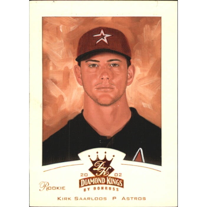 2002 Diamond Kings Bronze Foil #154 Kirk Saarloos
