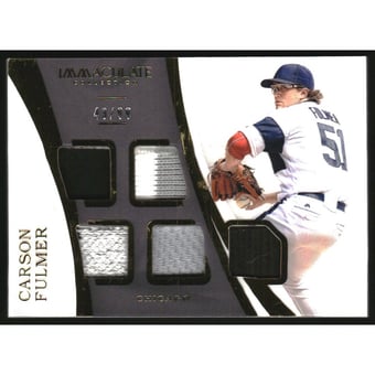 2017 Immaculate Collection Immaculate Material #21 Carson Fulmer/99
