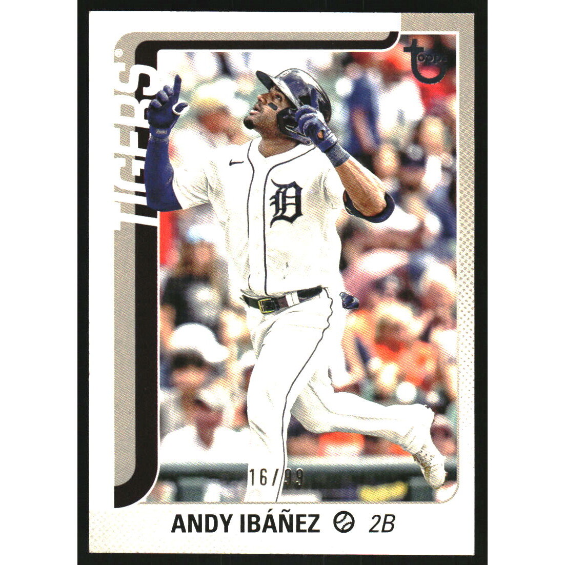2025 Topps Vintage Stock #442 Andy Ibanez. rookie card picture