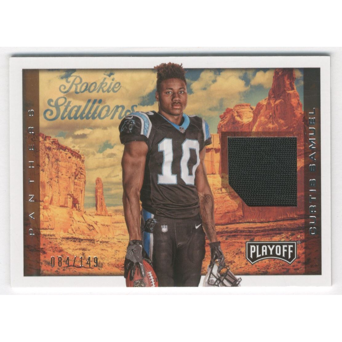2017 Playoff Rookie Stallions Jerseys #12 Curtis Samuel