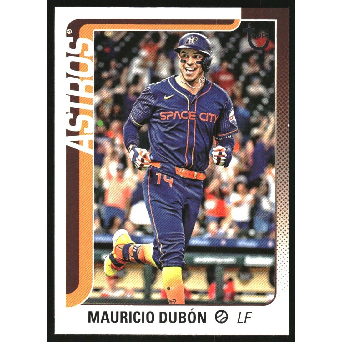 2025 Topps Vintage Stock #222 Mauricio Dubon. rookie card picture