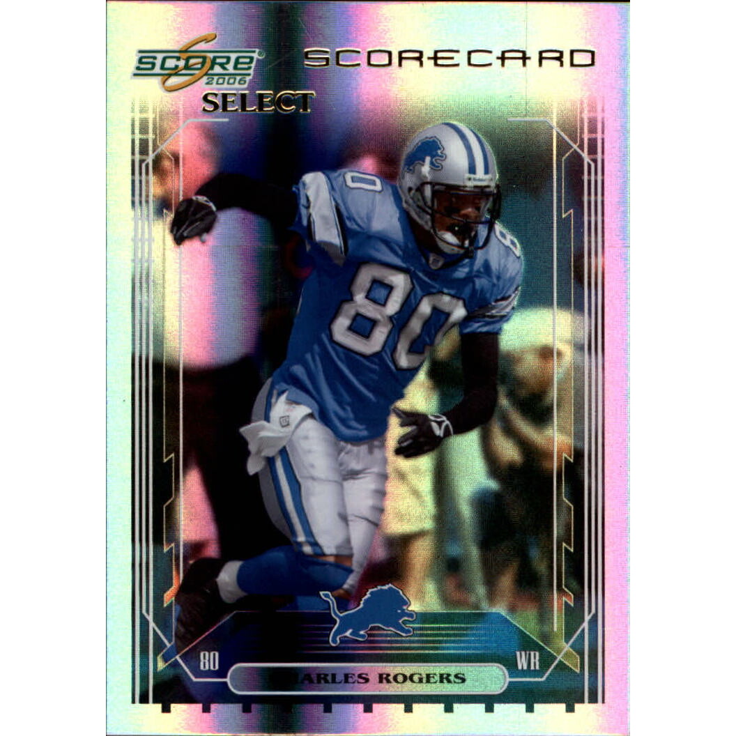 2006 Select Scorecard #91 Charles Rogers