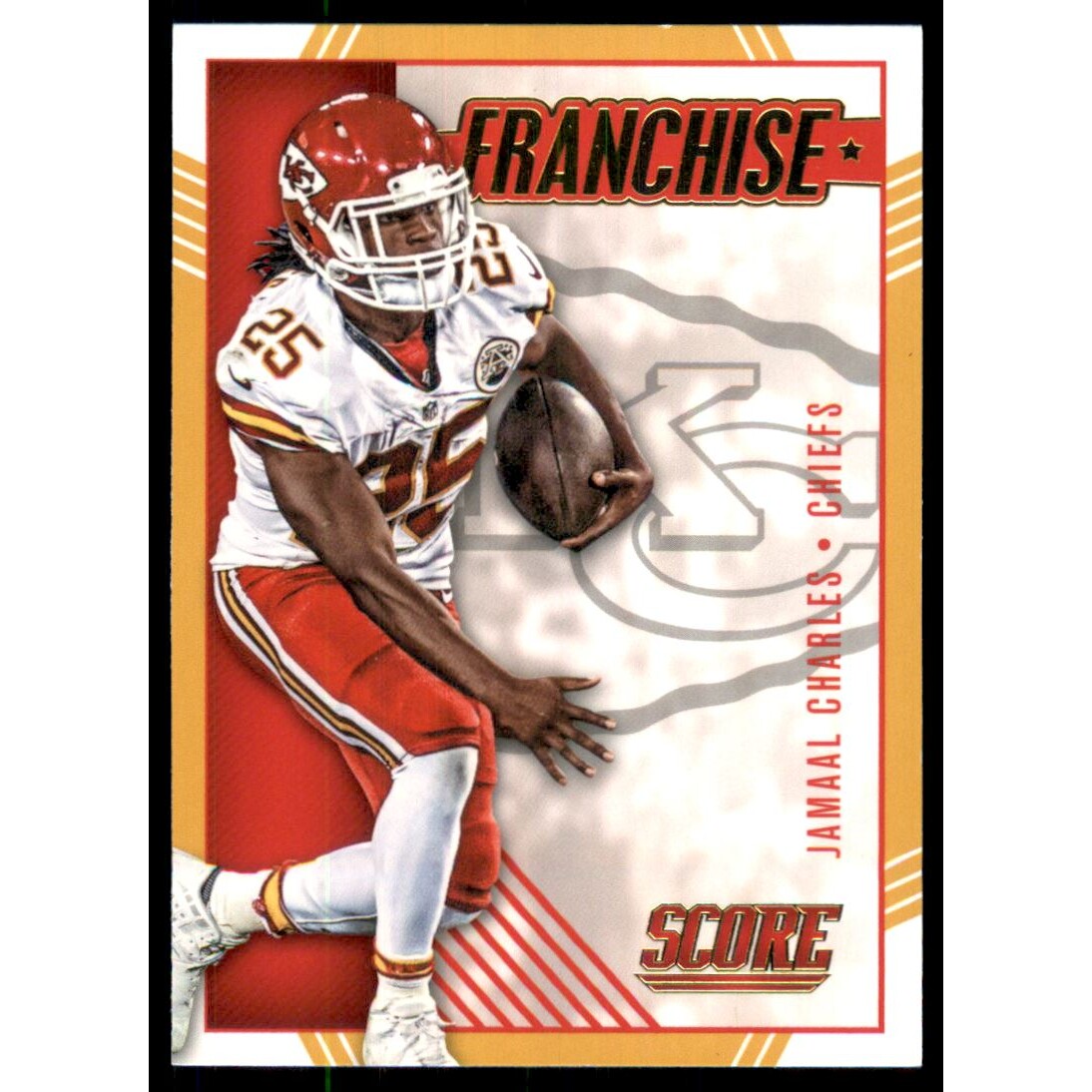 2016 Score Franchise Jumbo Gold #14 Jamaal Charles