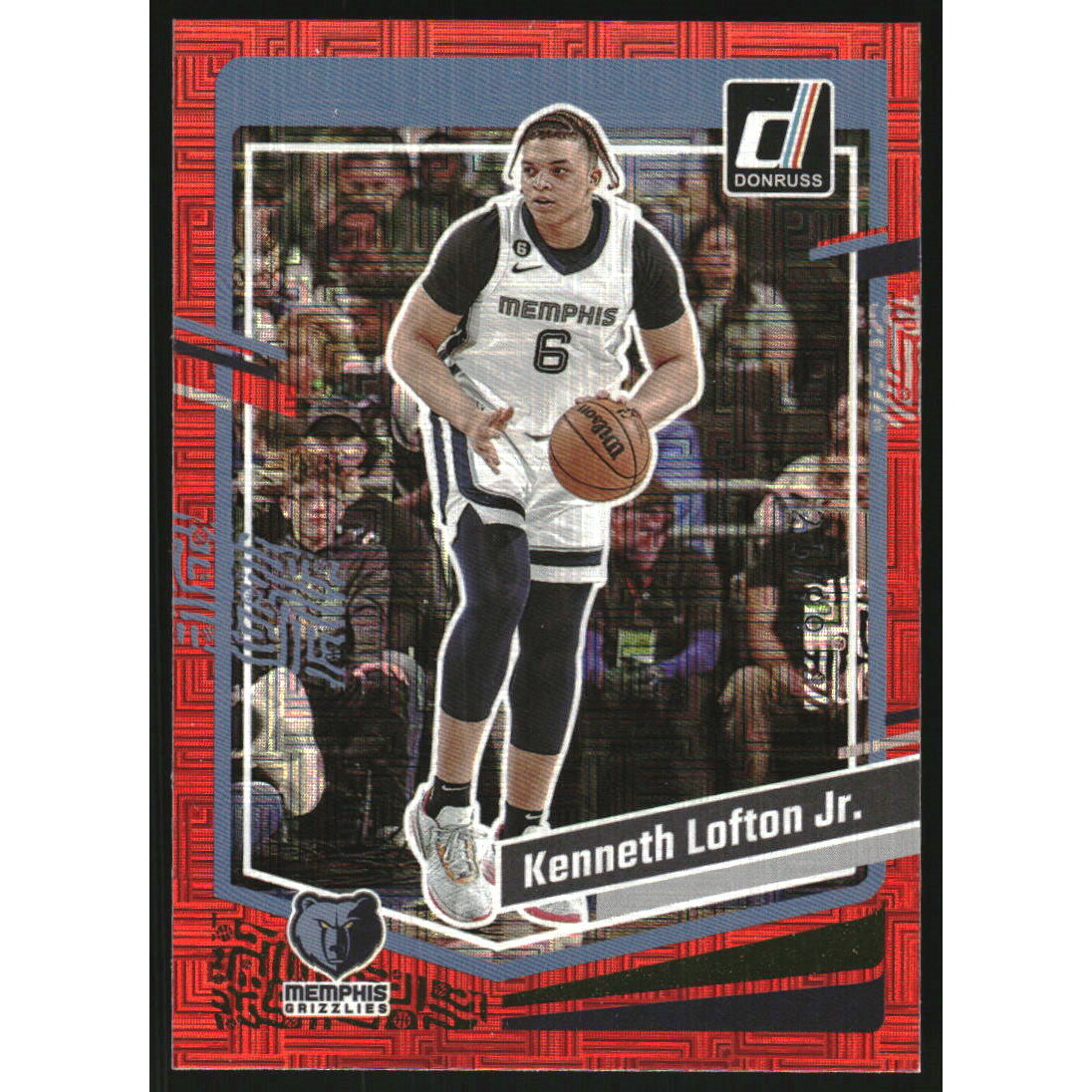 2023-24 Donruss Choice Red #14 Kenneth Lofton Jr.
