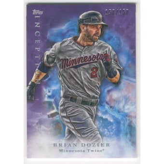 2017 Topps Inception Purple #17 Brian Dozier