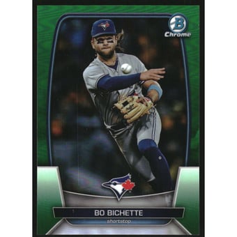 2023 Bowman Chrome Green Refractors #6 Bo Bichette