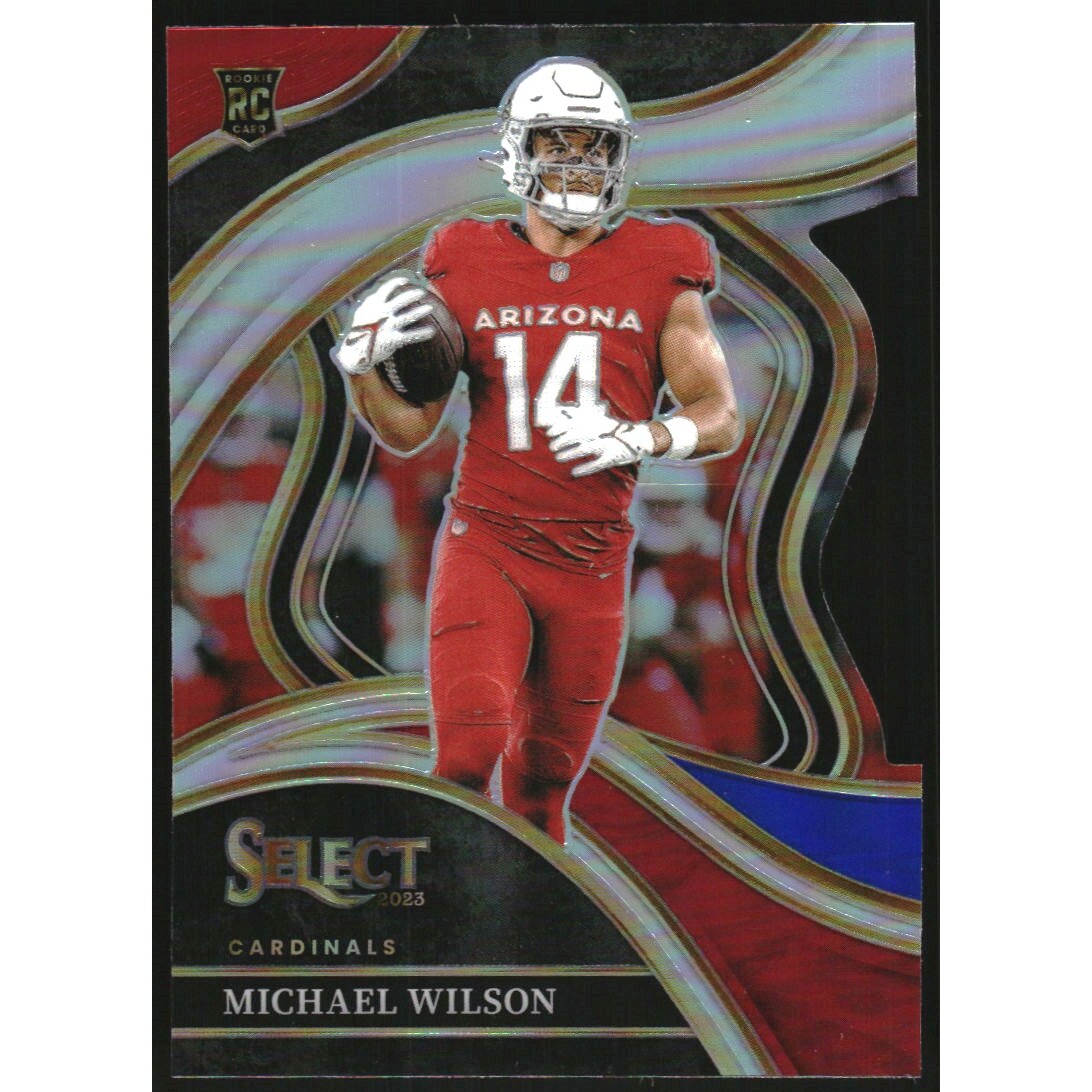 2023 Select Prizm Red and Blue Die Cut #234 Michael Wilson