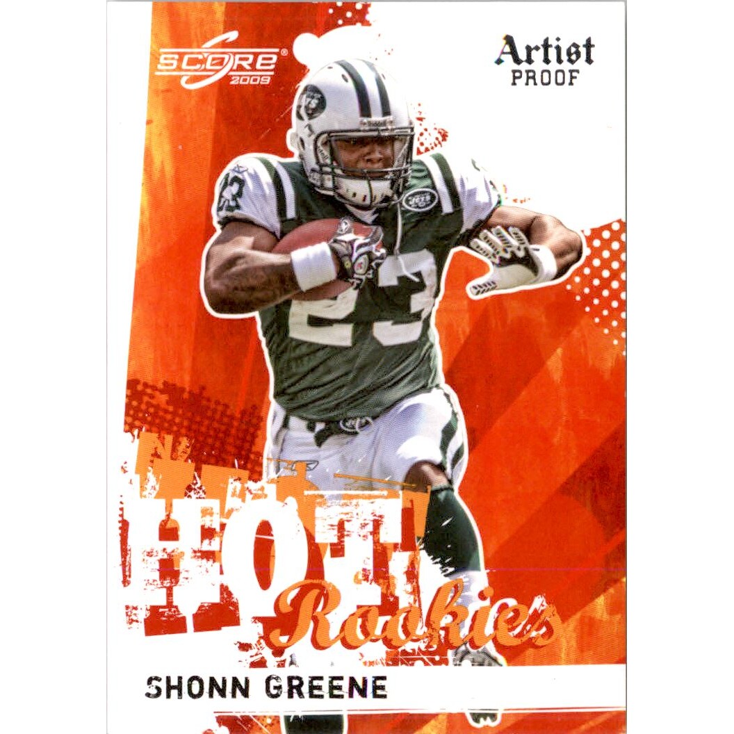 2009 Score Hot Rookies Artist's Proof #28 Shonn Greene