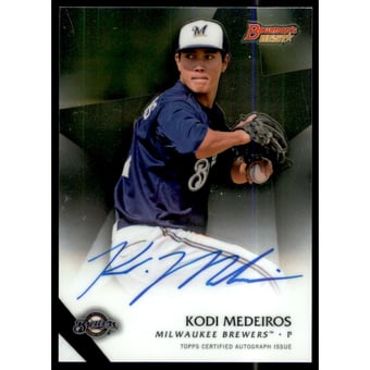 2015 Bowman's Best Best of '15 Autographs #B15KME Kodi Medeiros