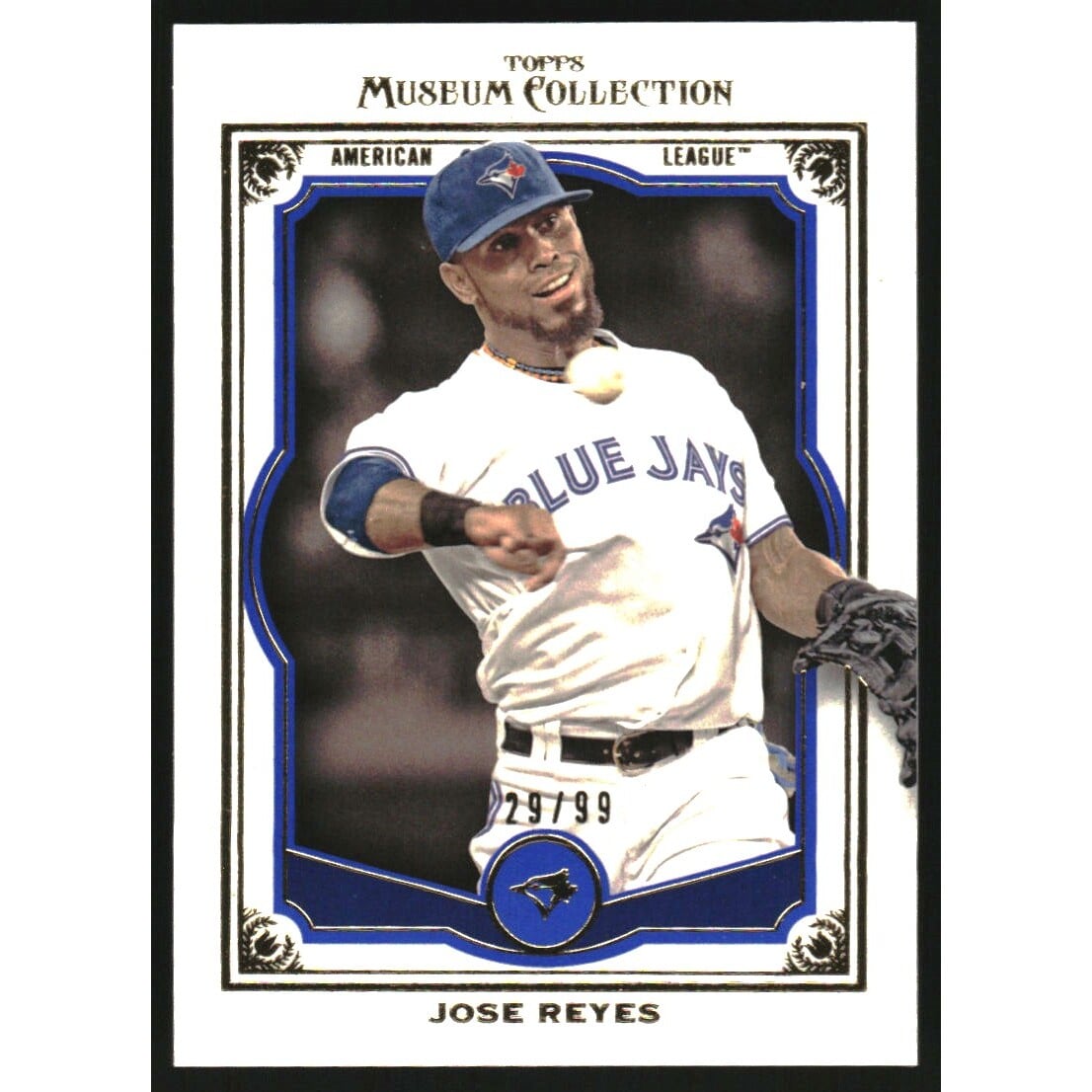 2013 Topps Museum Collection Blue #96 Jose Reyes