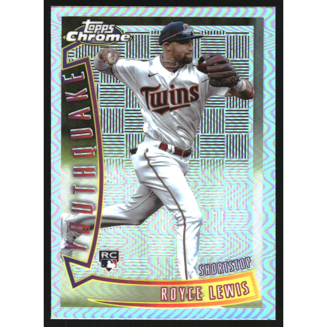 2022 Topps Chrome Sonic '96 Youthquake #YQ24 Royce Lewis
