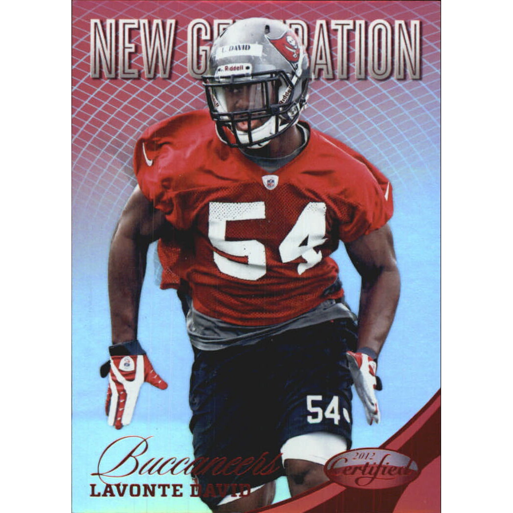 2012 Certified Mirror Red #285 Lavonte David