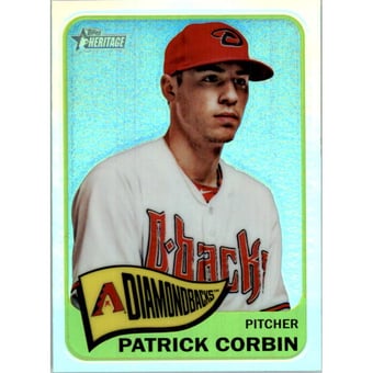 2014 Topps Heritage Chrome Refractors #216 Patrick Corbin