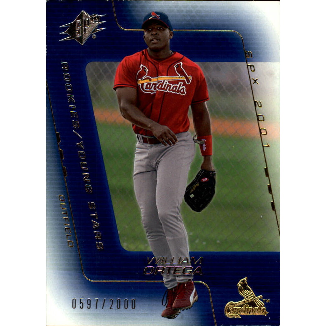 2001 SPx #109 William Ortega YS RC