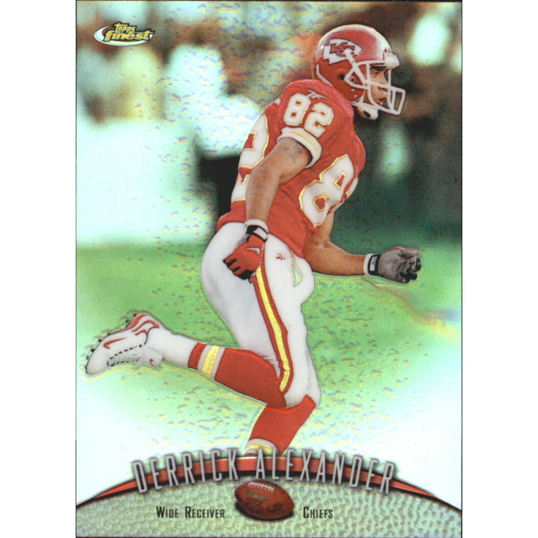 1998 Finest No-Protectors Refractors #159 Derrick Alexander