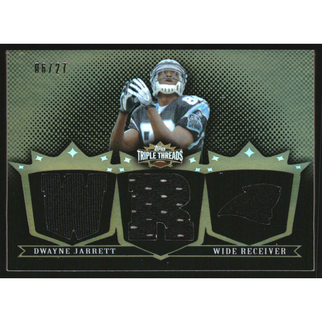 2007 Topps Triple Threads Relic Sepia #TTR30 Dwayne Jarrett 2007 Topps Triple Threads Relic Sepia #TTR30 Dwayne Jarrett