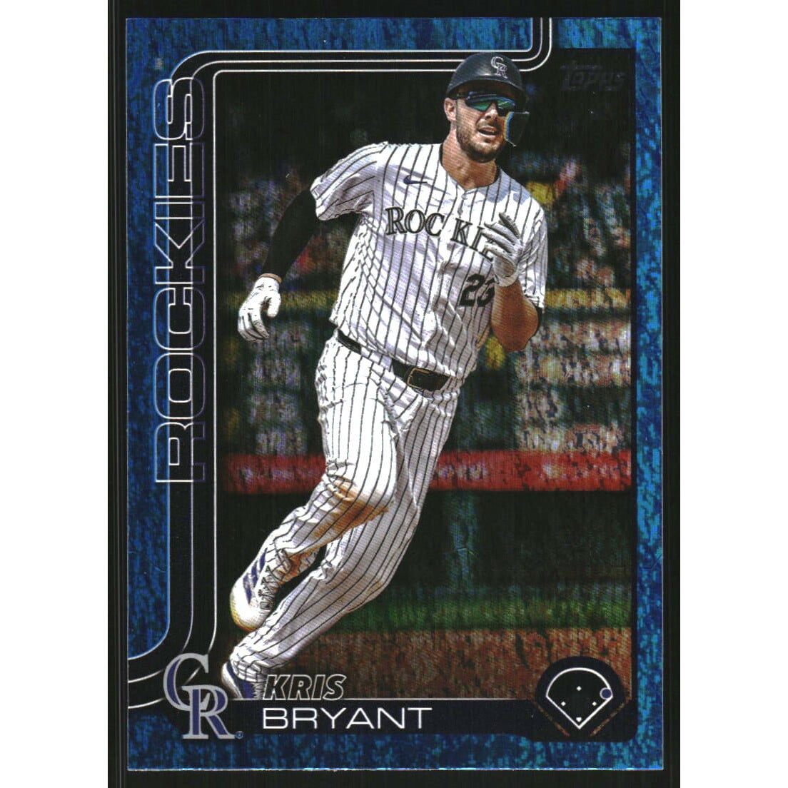2025 Topps Blue Holo Foil #405 Kris Bryant
