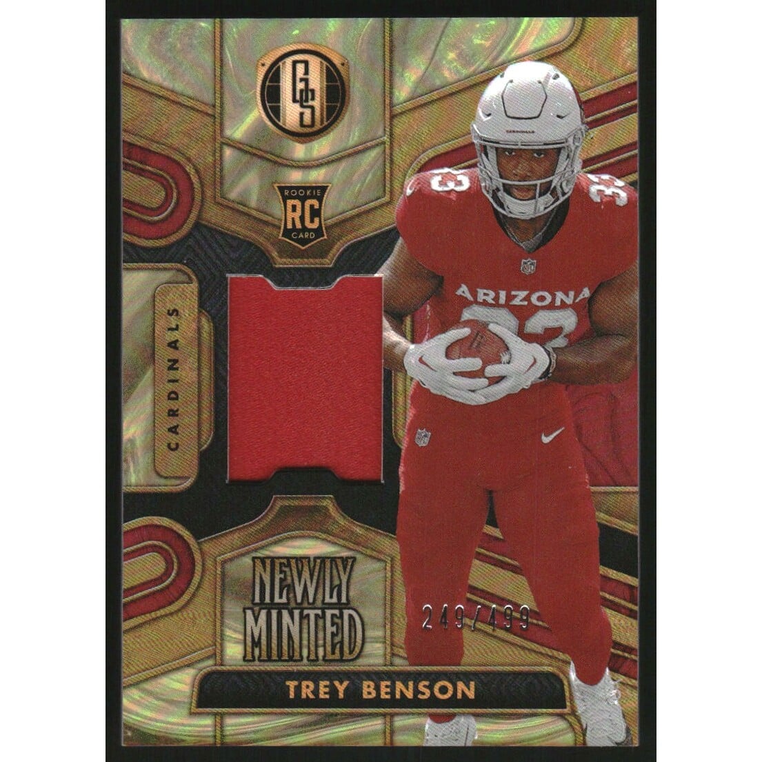2024 Panini Gold Standard Newly Minted Memorabilia #16 Trey Benson