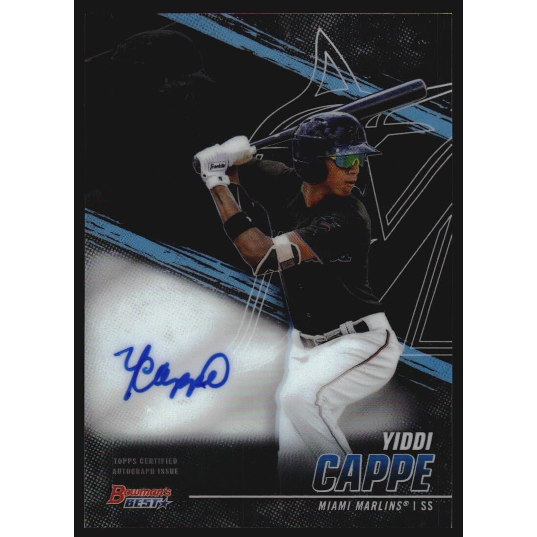 2021 Bowman's Best Best of '21 Autographs #B21YC Yiddi Cappe
