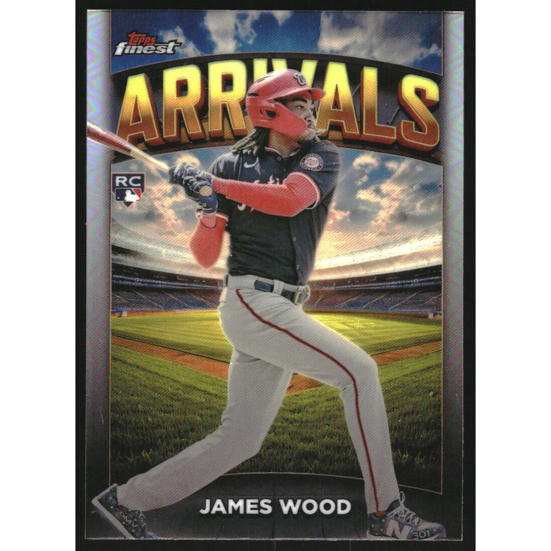 2025 Finest Arrivals Refractors #A6 James Wood