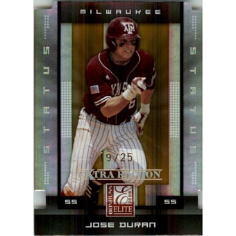 2008 Donruss Elite Extra Edition Status Gold #56 Jose Duran