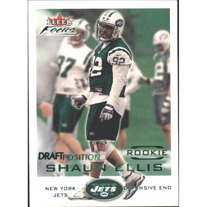 2000 Fleer Focus Draft Position #210 Shaun Ellis/112. rookie card picture