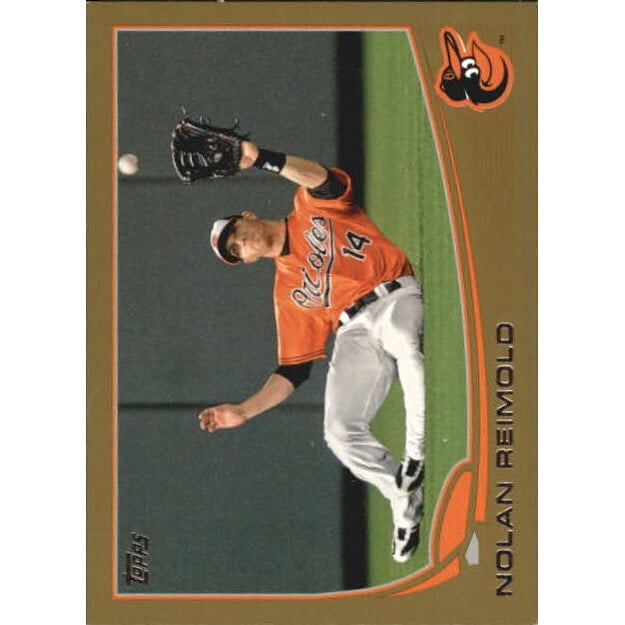 2013 Topps Mini Gold #518 Nolan Reimold