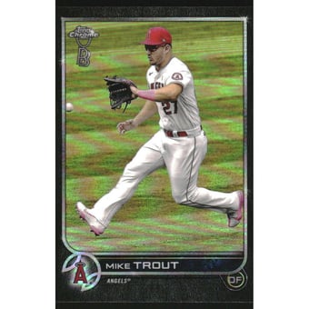2022 Topps Chrome Ben Baller #200 Mike Trout