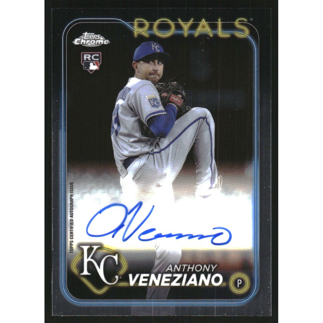 2024 Topps Chrome Rookie Autographs #RAAV Anthony Veneziano