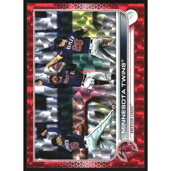 2022 Topps Red Foilboard #435 Minnesota Twins