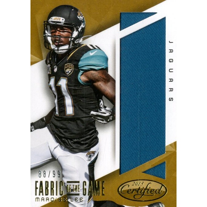 2015 Certified Fabric of the Game #FOTGML Marqise Lee/99