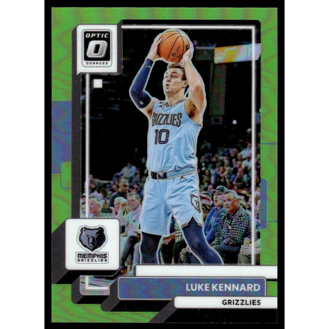 2022-23 Donruss Optic Lime Green #132 Luke Kennard