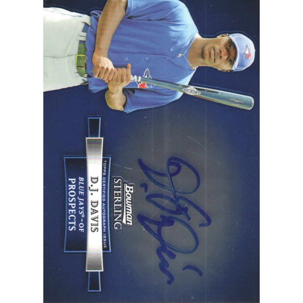 2012 Bowman Sterling Prospect Autographs #DDA D.J. Davis