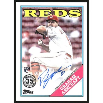 2023 Topps '88 Topps Autographs #88BAGA Graham Ashcraft