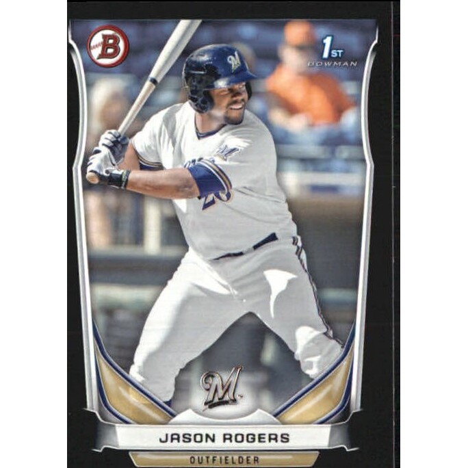 2014 Bowman Prospects Black #BP83 Jason Rogers