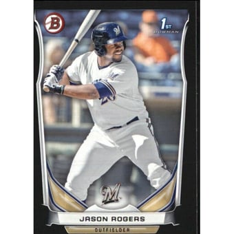 2014 Bowman Prospects Black #BP83 Jason Rogers