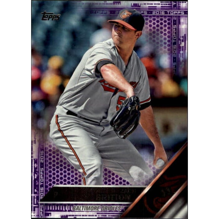 2016 Topps Toys R Us Purple #63 Zach Britton