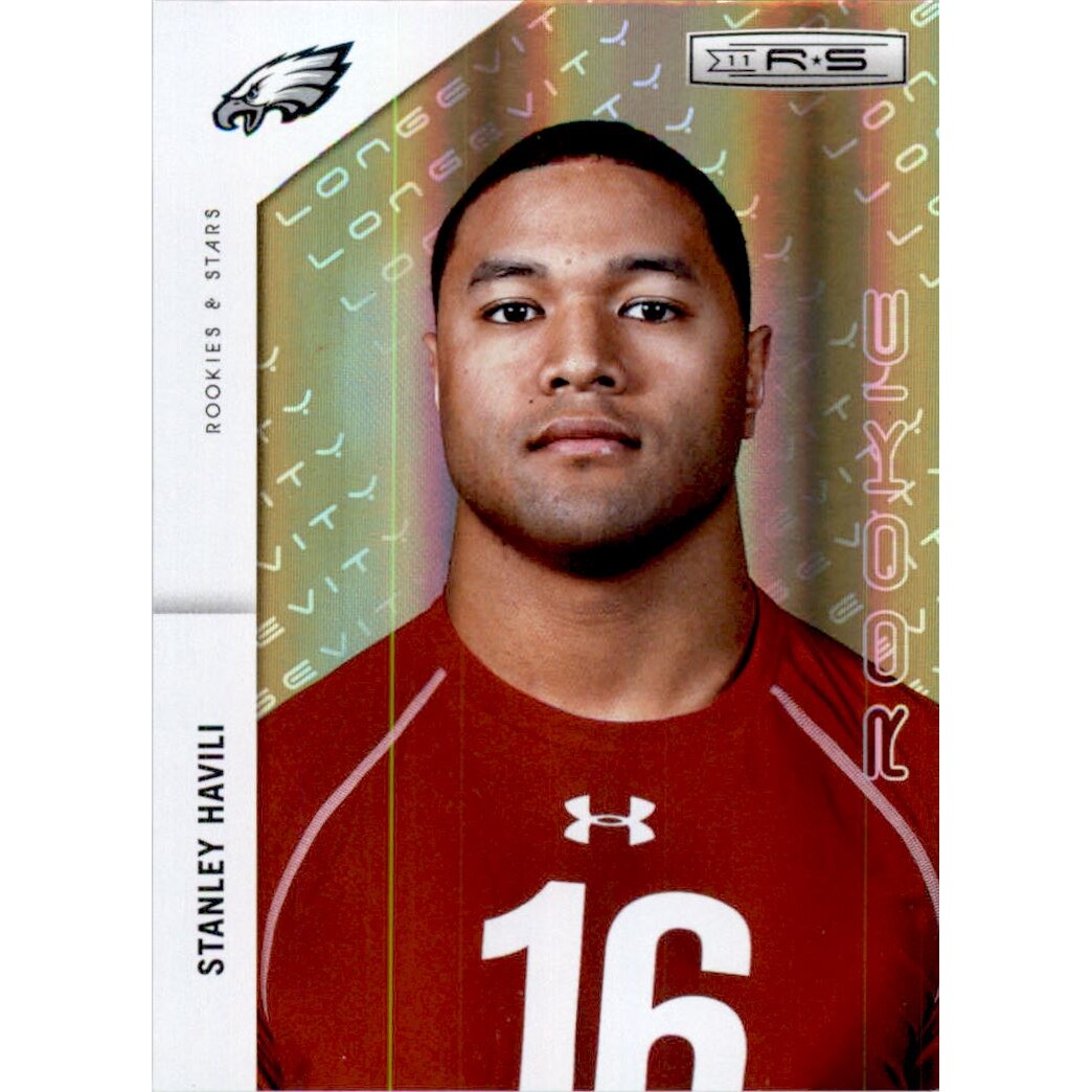 2011 Rookies and Stars Longevity Parallel Gold #242 Stanley Havili