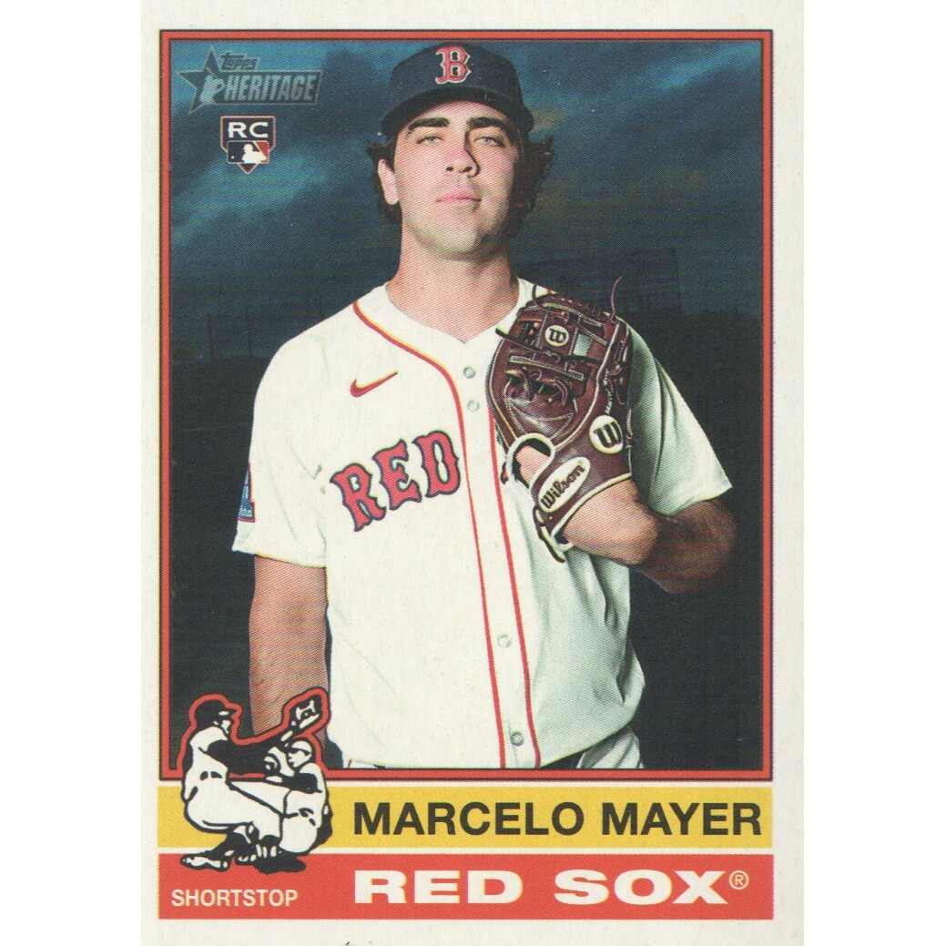 2025 Topps Heritage #688 Marcelo Mayer RC